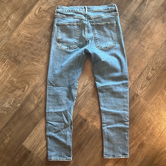 Agolde Toni Mid Rise size 29 Organic Cotton Denim Jeans - Picture 5 of 9